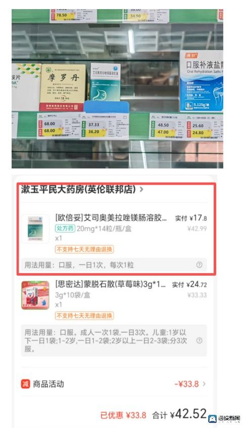 線上線下藥價大比拼 八款常見藥品實測價差最高達(dá)2.46倍